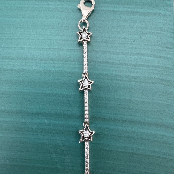 Pandora Silver Star Bracelet - Picture 8 of 9